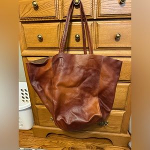 Large Leather Tote